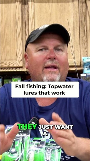 Non-Typical Topwater Baits for October Bass Fishing