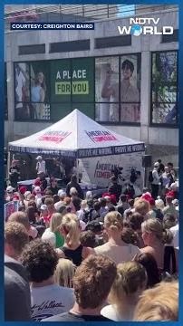 New Witness Video Shows Crowd Scattering After Charlie Kirk Is Shot At Utah College