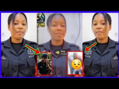 3tw3 no 3f3, This Ghanian Female Police Officer Atopa video Dr0p As His Husband Brèàkdown In tears.