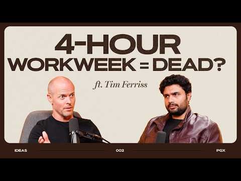 Tim Ferriss on AI, India, Job Loss, GLP-1, Longevity and Biohacking @timferriss | PGX Ideas #2