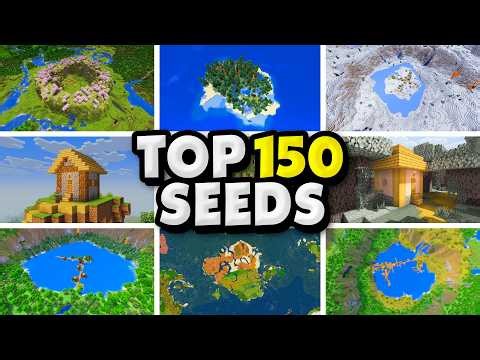Top 150 Minecraft VILLAGE SEEDS Of The Year! (2025)