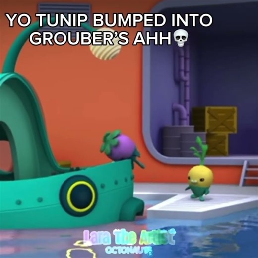 RIP GROUBER💀🥀 #octonauts #capcut