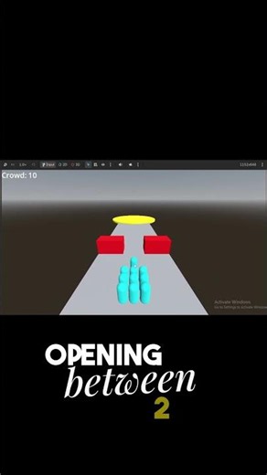 Day 3 of making a crowd runner in Godot 4 with AI #godot4 #gamedev #indiedev #devlog #ai