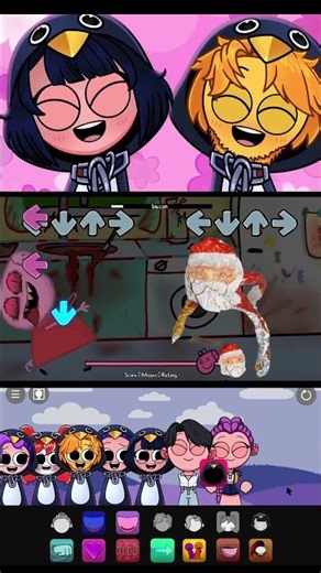 Friday Night Funkin' Sprunki Gogo gaga Penguin x Peppa Pig FNF: Cursed Mashup! 🐧🎤 🐷 - FNF Mod