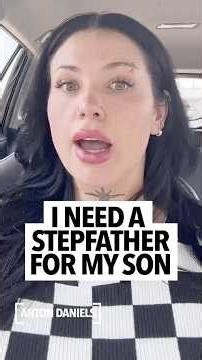 Single mother with tattoos and piercings everywhere says she is looking for a stepfather for her son