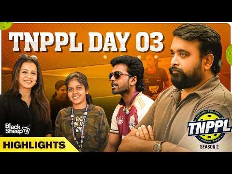 Chennai Team-க்கு Support பண்ண வந்த நம்ம Sasikumar | Tamilnadu Pickleball Premier League - Season 2