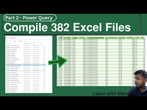 💡𝗖𝗼𝗺𝗽𝗶𝗹𝗲 𝟯𝟴𝟮 𝗘𝘅𝗰𝗲𝗹 𝗙𝗶𝗹𝗲𝘀 𝘄𝗶𝘁𝗵 𝗗𝗶𝗳𝗳𝗲𝗿𝗲𝗻𝘁 𝗦𝗵𝗲𝗲𝘁 𝗡𝗮𝗺𝗲𝘀 𝘂𝘀𝗶𝗻𝗴 𝗣𝗼𝘄𝗲𝗿 𝗤𝘂𝗲𝗿𝘆 (𝗣𝗮𝗿𝘁 𝟮) 💡