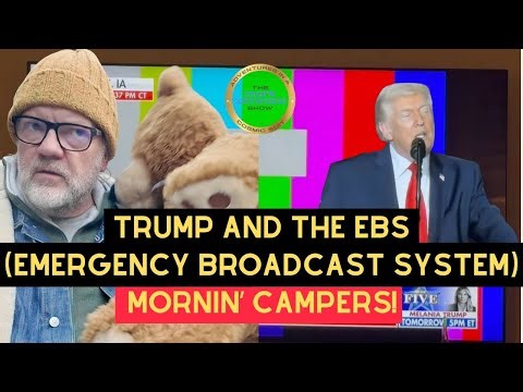 Trump and the EBS (Emergency Broadcast System) with the Truth Bear