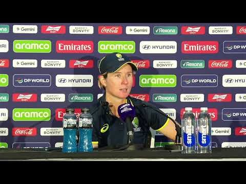 Watch Australia v West Indies #T20WomesWorldCup 2026 Post-Match Media Conference