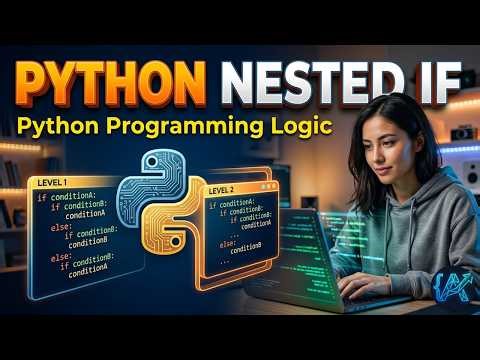 Python Nested If Statements Explained || Python Basics for Absolute Beginners ‪@AMANCODEHUB‬ #coding