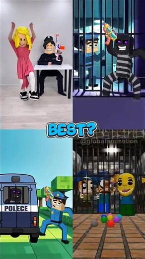 ROBLOX GIRL DANCE WITH POLICE #roblox #shorts #memes #robloxanimation #funny #robloxyt #robloxedits