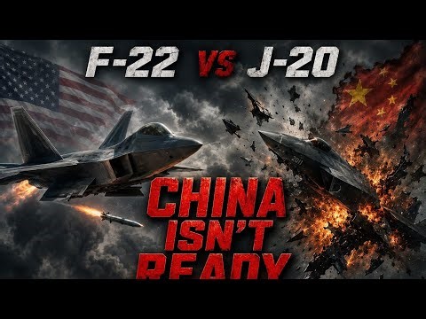 F-22 Raptor vs J-20: The Dogfight That Proved China Is Years Behind #F22 #J20 #USAirForce #USvsChina