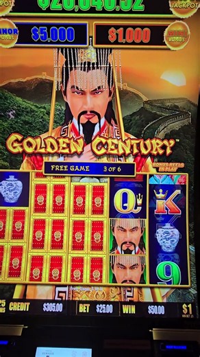 All Those High Symbols… for $6?! 😭🎰 Dragon Link Golden Century Free Spins