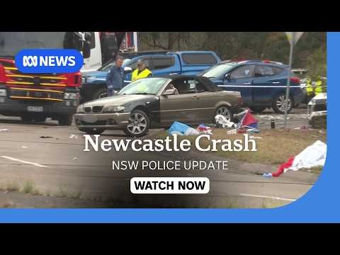 IN FULL: NSW authorities provide update on Newcastle car crash | ABC NEWS