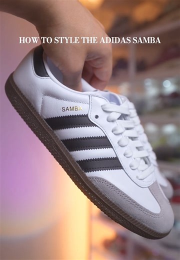 How to style Adidas Samba sneakers