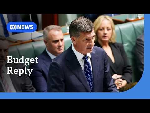 Taylor details plans to cut migration, reduce income tax in budget reply | ABC NEWS