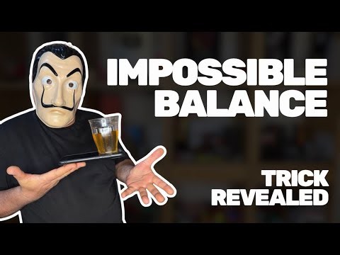 Impossible Balance With Smartphone and Glass 🪄 Trick Tutorial