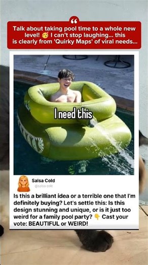 The Most Unhinged Pool Party Cannonball in History! 🌊💀📉