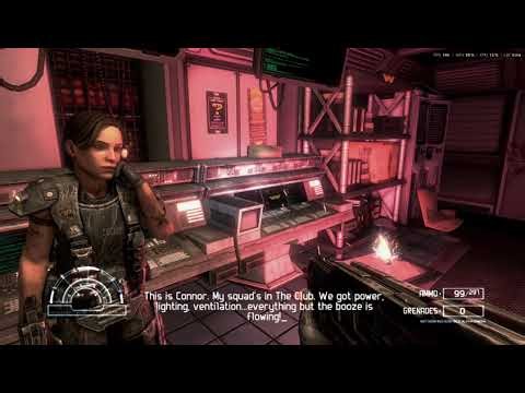 Aliens VS Predator 3 - Marine Campaign With My BETA Gears of War SOUND MODS Part 1 (Updated!)