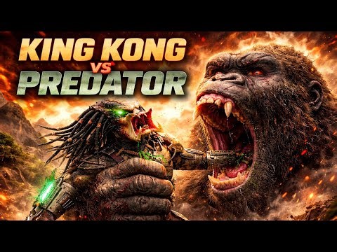 PREDATOR vs ALIEN ARMADA – KING KONG Island Unleashed (AI Movie)