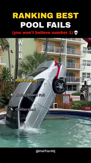 Rating Pool Fails From Bad To Brutal💀 #pool #fails #shorts