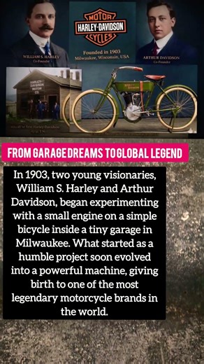 The Untold Story of Harley-Davidson #history