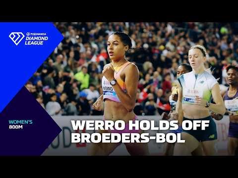 Audrey Werro BATTLES Broeders-Bol to 800m meeting record in Lausanne - Wanda Diamond League 2026