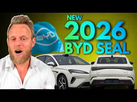 2026 BYD Seal Gets More Range, More Power and More Passenger Space