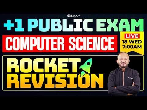 Plus One CS Public Exam | Rocket Revision | Eduport Plus One