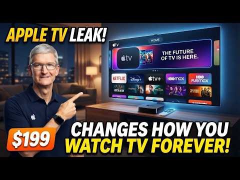 Why This $199 Leaked Apple TV Update Changes How You Watch TV Forever
