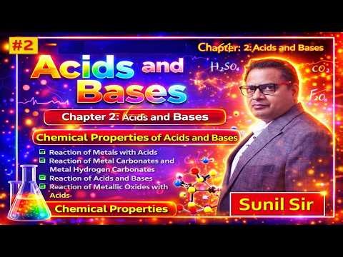 Class 10 Science Acids and Bases | Chemical Reactions of Acids and Bases | SmartBoard Classes