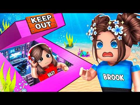 I Found Riley's SECRET UNDERWATER BASE..(Brookhaven)