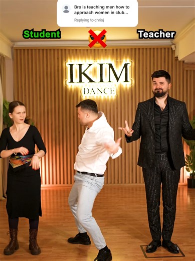 How to approach women in club? 🤯 #andrewikim #dancetutorial #dance #waltz #dancer