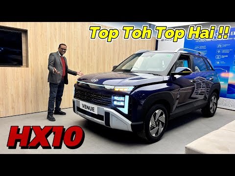 New Venue Top Model HX10 Jisme Hai Segment Best Features ! Detailed Walkaround 