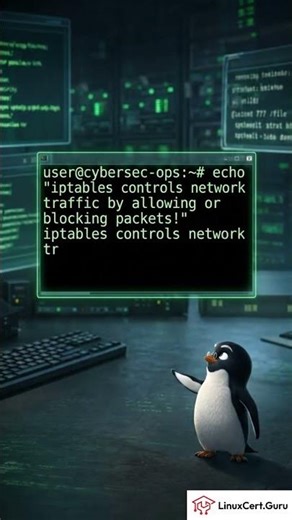 🤯 Linux Firewall Explained! (iptables)