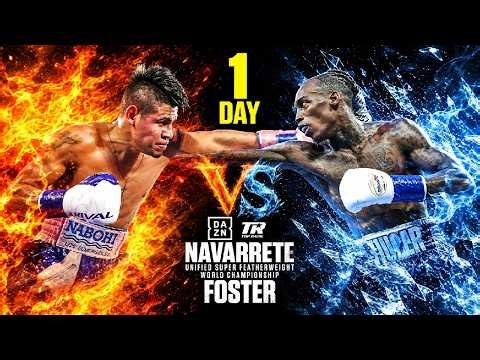 🇲🇽🥊VAQUERO NAVARRETE VS O'SHAQUIE FOSTER🥊🇺🇸 NARRAMOS EN VIVO☑️🔥