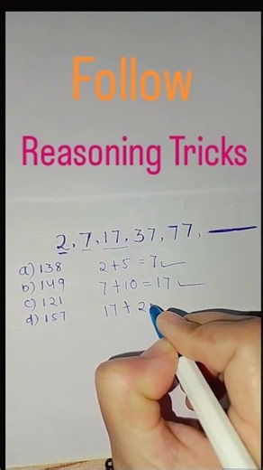 Reasoning Tricks...✍️ #reasoningclass #reasoningquestions