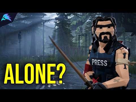 DAY 1 in Never Be Alone, The Brutal New Open World Zombie Survival Game!