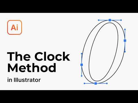 The only Pen Tool video you'll ever need for Illustrator (clock method)