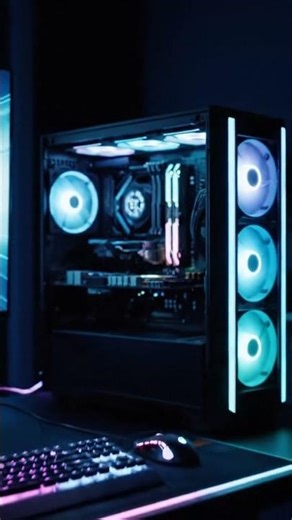 High-Performance PC Assembly Process #pcbuild #gamingsetup #hardware