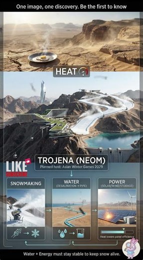 🏜️❄️ Can you build winter in the middle of a desert?