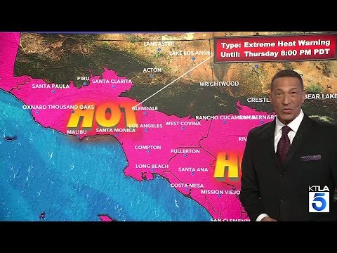 Record breaking heat wave scorches Southern California