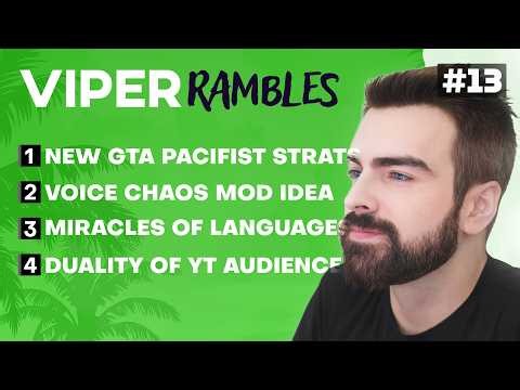 New GTA 5 Pacifist Speedrun is Near IMPOSSIBLE | Viper Rambles #13