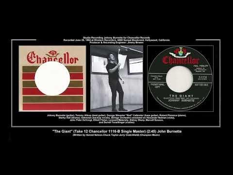 *(1962) Chancellor 1116-B The Giant'' (Take 12 Single Master) Johnny Burnette