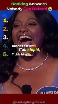 😂 Top 5 Family Feud Moments That Got OUT OF HAND 💀 #gameshow #familyfirst #familyfeud #funny