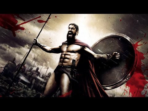 300 (2006) — Wolf Fight Scene