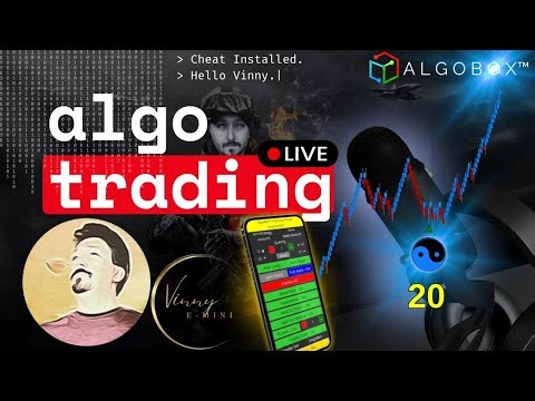 🔴#1 LIVE ALGO Trading Futures w Vinny Emini | NQ / ES Live Day Trading