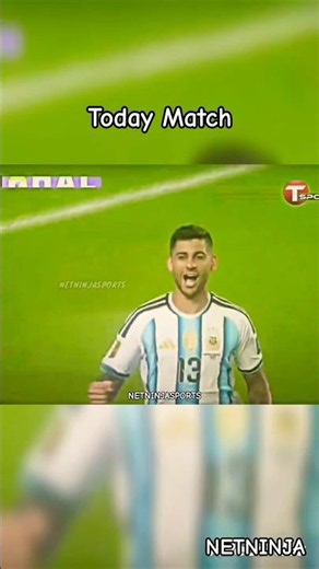 Today Match Argentina। #football #footballlovers #messi #footballhighlights