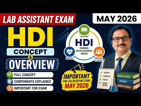 Human Development Index (HDI) | Concept, Dimensions & Latest Rankings | Govt Exams & Lab Assistant