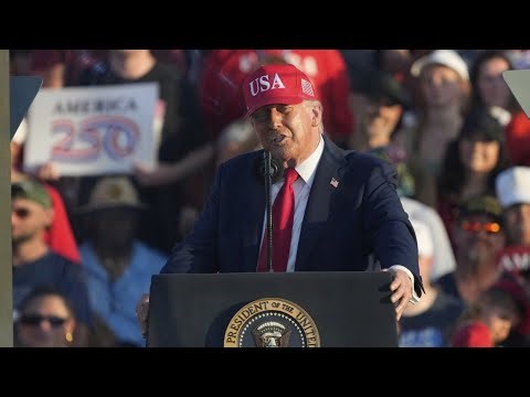 Trump initiative ‘Freedom 250’ lights Washington Monument to start yearlong festivities